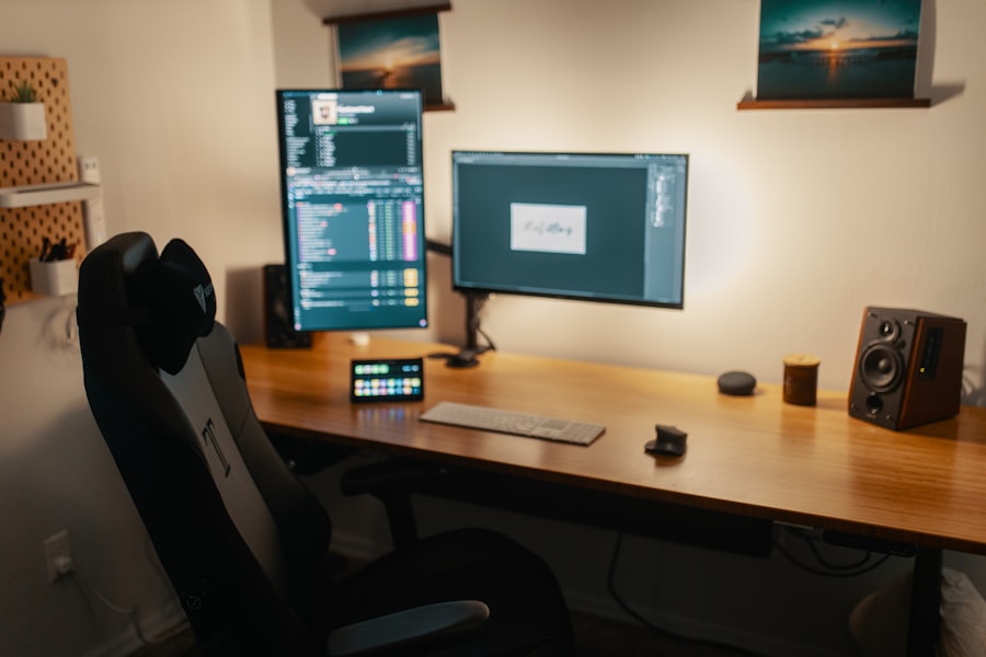 Photo dedicated desk
